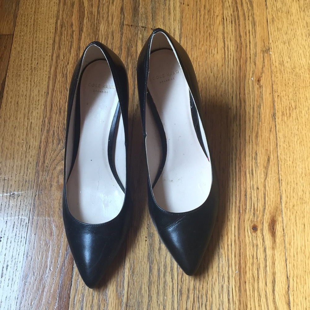 Cole Haan good condition black heels